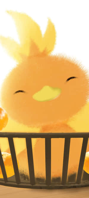 Hình minh họa đáng yêu của Pokemon Torchic — OnePlus 11 Hình nền