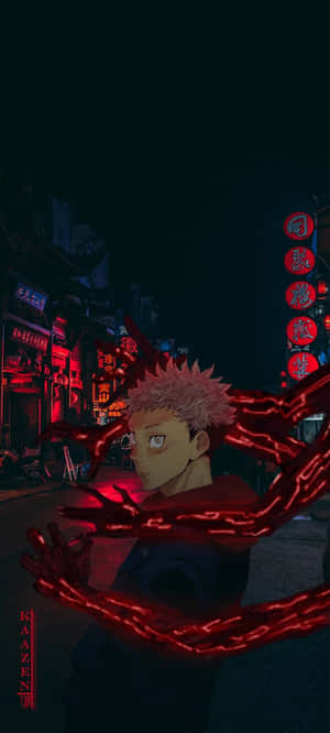 Hình nền Android Yuji Itadori từ Anime Jujutsu Kaisen — Jujutsu kaisen Hình nền