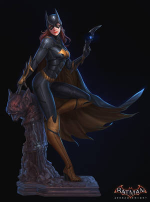 Batgirl trong Batman Arkham Knight iPhone — Người dơi Hình nền
