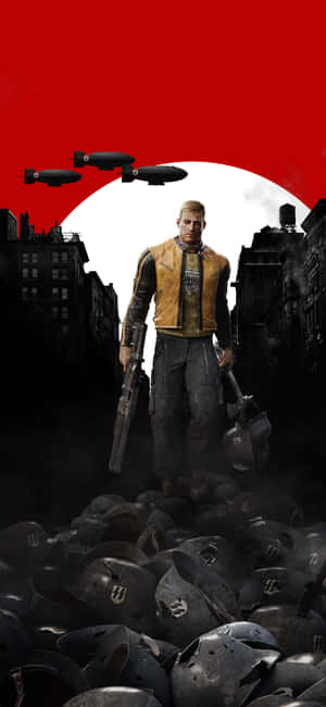 Hình nền Wolfenstein II iPhone Xs — iPhone 14 Pro Hình nền