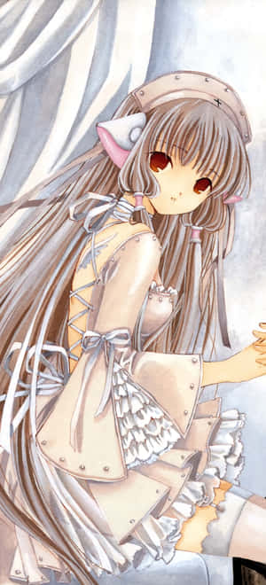 Hình nền Chobits — Tecno Pova Curve Hình nền