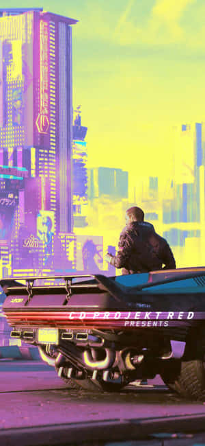 Nền iPhone XS Cyberpunk 2077 — Realme C85 Hình nền