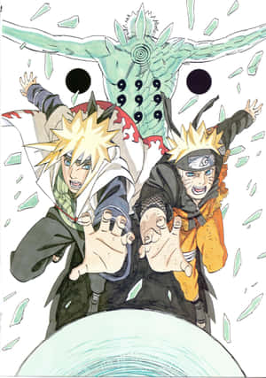 Hình nền điện thoại Naruto Uzumaki hoành tráng — Naruto điện thoại GIF Hình nền