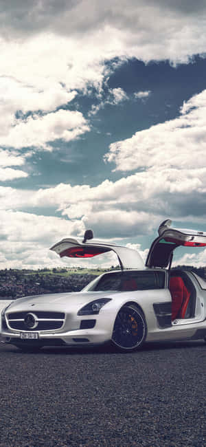 Hình nền iPhone X AMG GT-R — iPhone X Hình nền