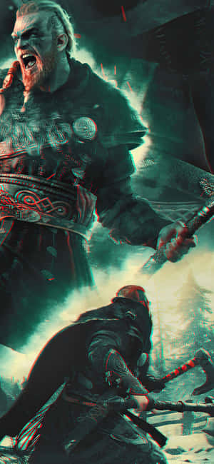 Hình nền Iphone Xs Assassin's Creed Valhalla — Nothing Phone (4a) Hình nền
