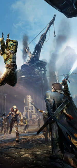 Hình nền iPhone X Shadow Of Mordor — iPhone 18 Pro Hình nền