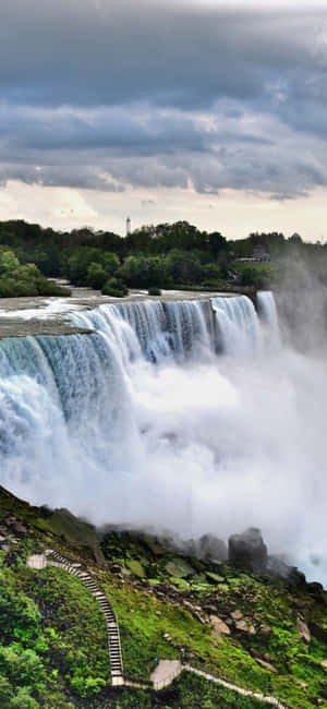 Iphone X Niagara Falls Nền — iPhone 12 Hình nền