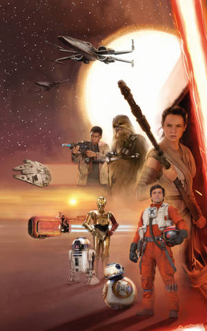 Hình Nền Máy Tính Bảng Các Nhân Vật Star Wars — Galaxy Tab S11 Hình nền