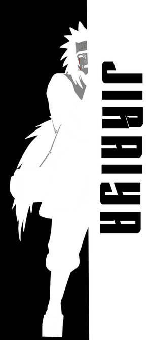 Hình nền Naruto đen huyền thoại Sannin Jiraiya — Nothing Phone (2) Hình nền