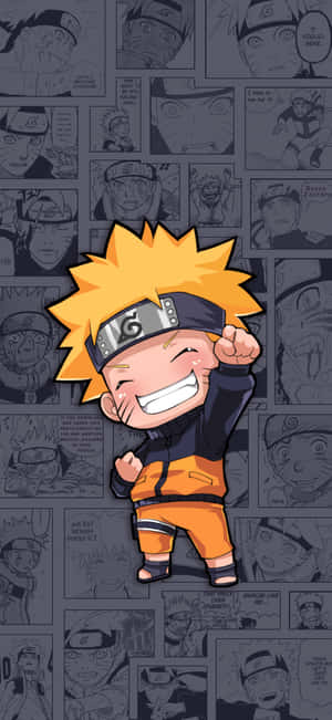 Naruto Chibi — Pixel 11 Pro Hình nền
