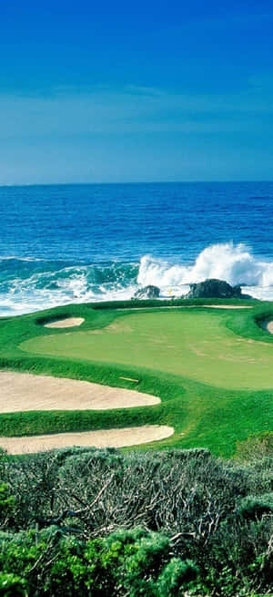 Nền Sân Golf Pixel 3 — iPhone 11 Hình nền