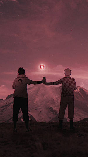 Hình nền Sasuke Naruto iPhone Anime góc nhìn từ phía sau — Naruto vs sasuke Hình nền