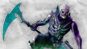 Hình nền Skull Trooper Fortnite ngầu
