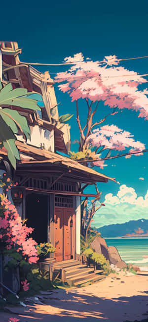 Hình nền thẩm mỹ Anime — Nothing Phone (4a) Hình nền