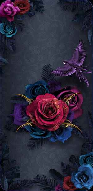 Hoa hồng đen thẩm mỹ — Hoa hồng thẩm mỹ Hình nền