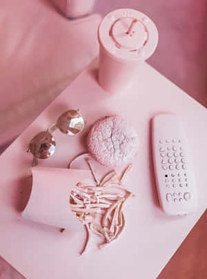 Hình ảnh thẩm mỹ hồng pastel — Phong cách pastel hồng Hình nền