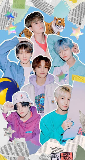 Phong cách Indie Kid Kết hợp NCT Kpop — Phong cách indie kid Hình nền