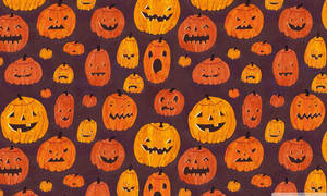 Họa tiết đèn lồng Halloween cổ điển — Cổ điển Halloween Hình nền