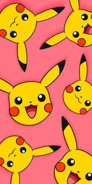 Hình nền họa tiết Pikachu liền mạch — Pikachu Hình nền