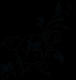 Hoa văn đen trắng PNG - Hoa văn PNG đen trắng, trong suốt — Hoa động Hình nền