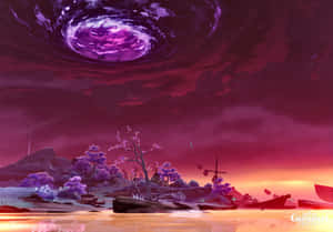 Ảnh đảo Seirai — Genshin impact GIF Hình nền