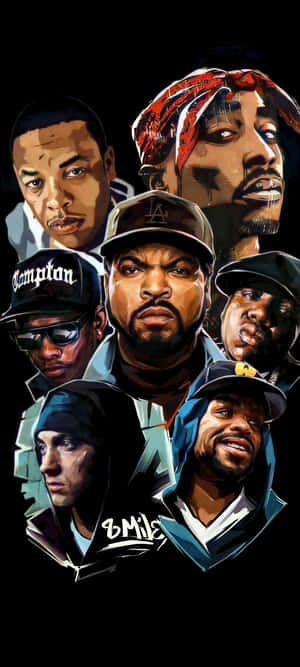Ảnh ghép Rapper — 1440x3200 Hình nền