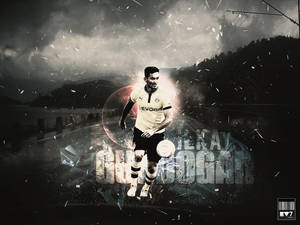 Ilkay Gundogan ảnh đen trắng — Bóng đá Hình nền
