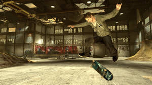 iPad Pro Tony Hawk Tại Sân Trượt Bỏ Hoang — iPad Mini Hình nền