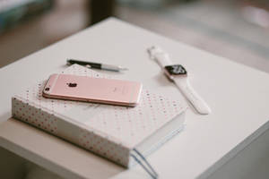 Hình nền iPhone 6S hồng vàng — iPhone 6 Hình nền