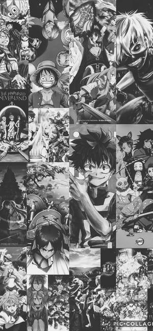 iPhone ảnh nền anime collage thẩm mỹ