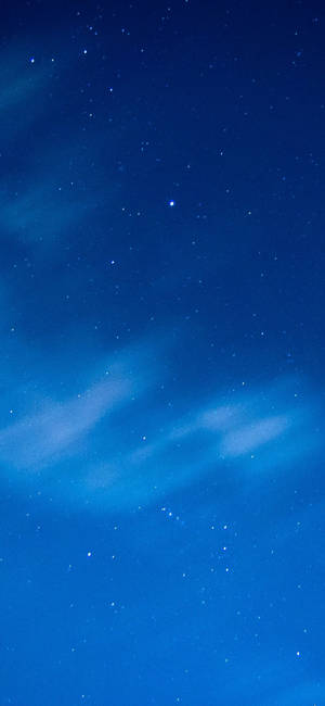 iPhone Bầu trời đêm Xanh — Galaxy S24 Hình nền