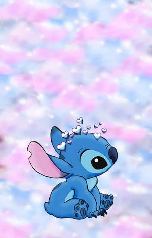 iPhone hình nền Lilo và Stitch phong cách pastel — Redmi Pad Hình nền