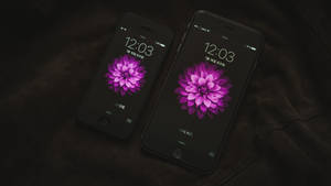 iPhone quyến rũ trên bàn làm việc