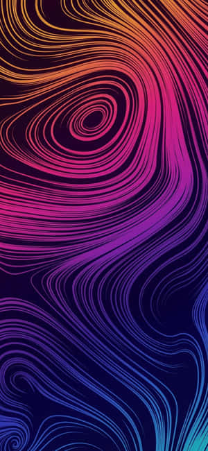 iPhone X Abstract Swirls — Redmi Note 17 Pro Hình nền
