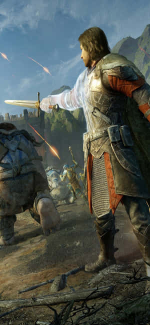 iPhone X Shadow of Mordor Hình nền — Galaxy A55 Hình nền