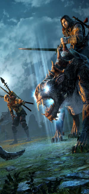 Iphone X Shadow Of Mordor Hình nền — iPhone Xr Hình nền