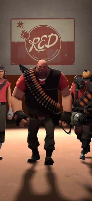 Hình nền Team Fortress 2 cho iPhone XS — iPhone 15 Pro Hình nền