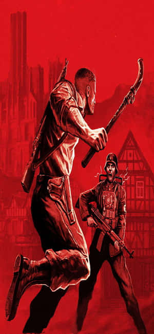 Hình nền iPhone Xs Wolfenstein II — iPhone 17 Hình nền