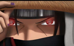Itachi Uchiha bí ẩn đứng tự tin dưới ánh trăng. — Itachi Hình nền