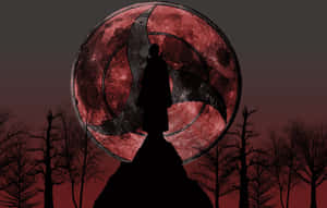 Itachi Uchiha nhìn vào bầu trời đêm — Nhân vật naruto Hình nền