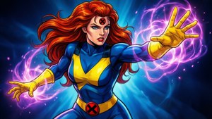 Jean Grey từ series hoạt hình kinh điển X-Men.