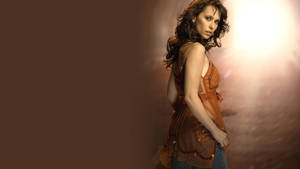 Hình nền Jennifer Love Hewitt váy tiên nâu
