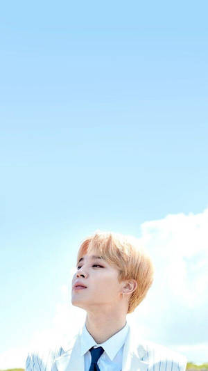 Jimin BTS Dễ Thương Dưới Bầu Trời — Dễ thương bts Hình nền