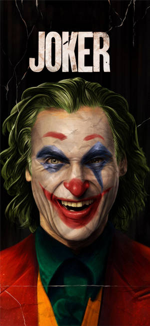 Hình nền Joaquin Phoenix cười trong phim Joker 2019 — iPhone 12 Hình nền