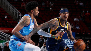 引人注目的篮球运动员 Jordan Clarkson 壁纸 — OLED Hình nền