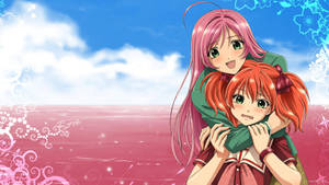 Kawaii Anime Rosario + Vampire Moka và Kokoa