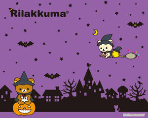 Kawaii Halloween Rilakkuma Phù Thủy