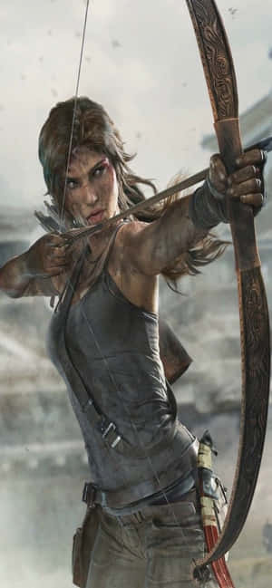 Hình nền iPhone XS Max Rise Of The Tomb Raider — iPhone 11 Hình nền