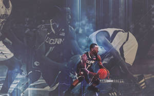 Hình nền bìa Kemba Walker UConn Huskies. — Tắt tiếng Hình nền