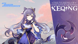 Keqing — Genshin impact GIF Hình nền